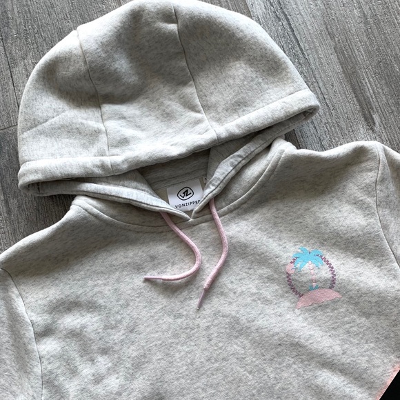 🔥🔥VON ZIPPER - CHECKERED PALMS HOODIE🔥🔥 - Picture 5 of 6